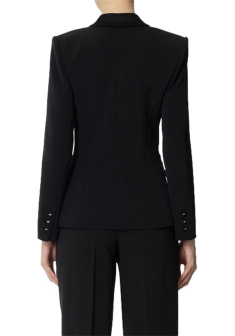 Crepe jacket with satin lapels ELISABETTA FRANCHI | suits Jacket | GI14951E2110